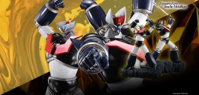 Figurine double mazinger figuarts zero touch metallique